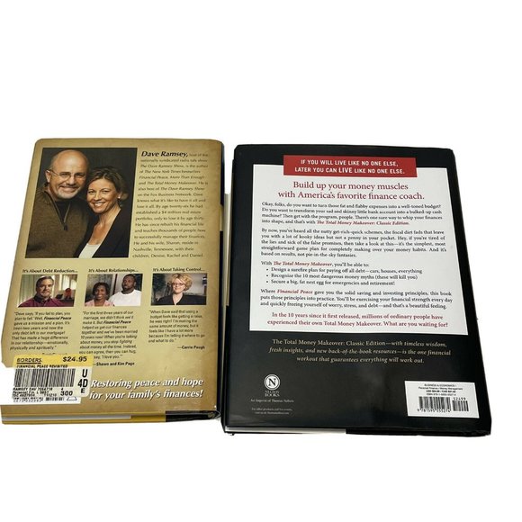 lot of (2) Hardcover DAVE RAMSEY books MONEY - Picture 2 of 3